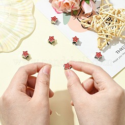 6Pcs 304 Stainless Steel European Beads&nbsp;STAS-CJ0002-59
