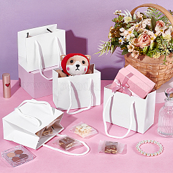 120Pcs Paper Packing Bags with Polyester Handles&nbsp;ABAG-WA0001-20
