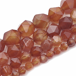Natural Carnelian Beads Strands&nbsp;G-S332-12mm-005