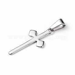 Tarnish Resistant 304 Stainless Steel Pendants&nbsp;STAS-L210-10P