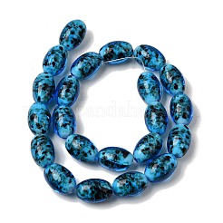 Handmade Gold Sand Lampwork Beads&nbsp;LA-CBAC6A6-01