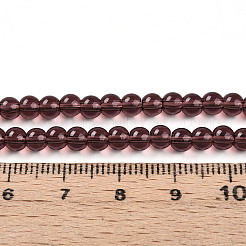 Transparent Glass Beads Strands&nbsp;GLAA-T032-T4mm-19