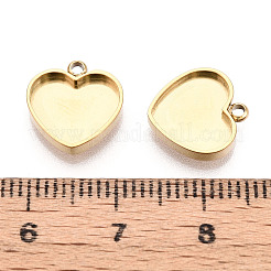 304 Stainless Steel Connector Cabochon Settings&nbsp;STAS-N115-39G