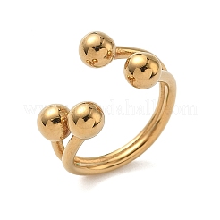 304 Stainless Steel Cuff Rings&nbsp;RJEW-Z118-05G