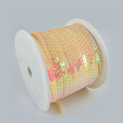 Lt.Orange With AB Color Paillette/Sequins Roll&nbsp;X-BS20Y