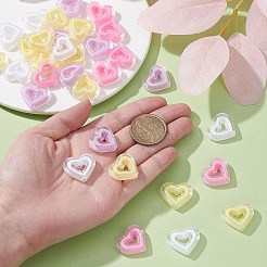 50PCS Transparent Acrylic Beads&nbsp;OACR-CJ0001-48