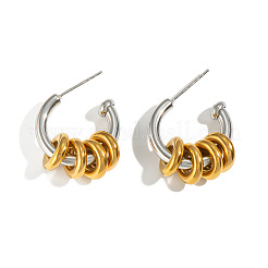 304 Stainless Steel Stud Earrings for Women&nbsp;JZ7724-2