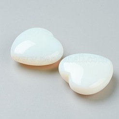 オパールビーズ  穴なし/ドリルなし  ハート  44.5~45x45~46x20.5~21mm&nbsp;G-G973-08F