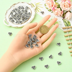 50Pcs Tibetan Style Alloy Beads&nbsp;FIND-YW0008-58