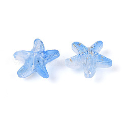 Frosted Glass Beads&nbsp;FGLA-T005-01A