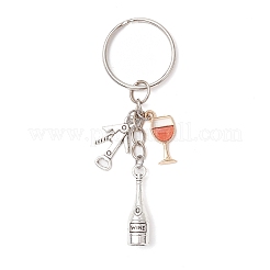 Alloy Enamel Pendant Keychains&nbsp;KEYC-JKC01267