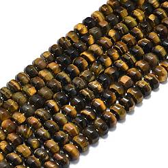 Natural Tiger Eye Beads Strands&nbsp;G-P573-B06-01