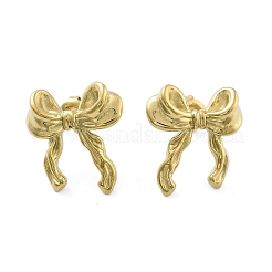 Ion Plating(IP) 304 Stainless Steel Stud Earrings&nbsp;EJEW-P258-37G
