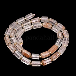 Natural Hematoid Quartz/Ferruginous Quartz Beads Strands&nbsp;GG-CBA5B6F-E02-01