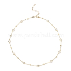 Brass Satellite Chains Necklaces&nbsp;NJEW-JN05254