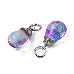 Transparent Glass Pendants&nbsp;GLAA-Q026-09