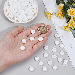 180Pcs Rondelle Silicone Focal Beads&nbsp;SIL-SP0001-20A