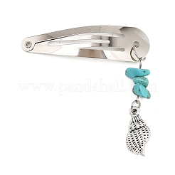 5Pcs Ocean Theme Iron Snap Hair Clips&nbsp;PHAR-JH00144
