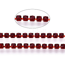 Electrophoresis Iron Rhinestone Strass Chains&nbsp;CHC-Q009-SS12-B21