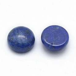 天然石ラピスラズリカボション  半円  染め  10x4~5mm&nbsp;G-P393-R11-10mm