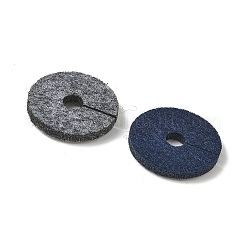 フェルトワイングラスチャーム  ワイングラスマーカー  フラットラウンド  ミックスカラー  24.5x2.5mm  穴：5.5mm&nbsp;AJEW-XCP0003-26