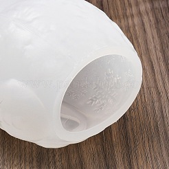 DIYキャンドルシリコンモールド  キャンドル作り用  ホワイト  りんご  68x99x82mm  内径：54mm&nbsp;SIMO-P014-09A