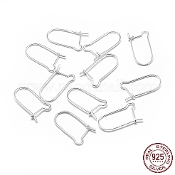 925 Sterling Silver Earring Hoops&nbsp;STER-L057-065S