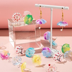 18Pcs 9 Style Printed Acrylic Pendants&nbsp;KY-LS0001-28