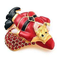 Christmas Theme Enamel Pins&nbsp;JEWB-S022-04G-G