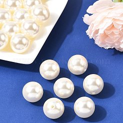 ABS Plastic Imitation Pearl Round Beads&nbsp;X-SACR-S074-20mm-A41