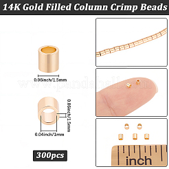3Bags Brass Crimp Beads&nbsp;KK-BBC0026-10B