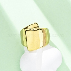 304 Stainless Steel Adjustable Cuff Rings&nbsp;RJEW-Q020-13G