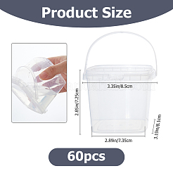 60Pcs PP Gift Boxes Packing Buckets with Lid and Handles&nbsp;AJEW-FH0008-96