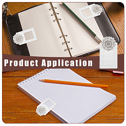Sulfuric Paper for Notebook Page Label&nbsp;AJEW-WH0606-85A