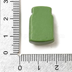 ハロウィーンテーマの漫画樹脂カボション  ボトル  20.5x13.5x9.5mm&nbsp;CRES-D043-01J