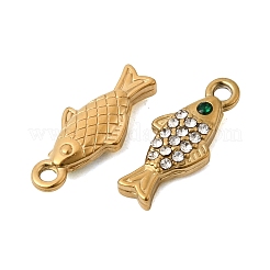 304 Stainless Steel Pendants&nbsp;STAS-B128-23B-G