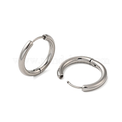 Tarnish Resistant 304 Stainless Steel Hoop Earrings&nbsp;EJEW-P177-P-23