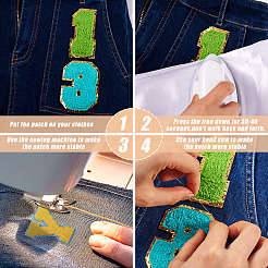 39Pcs 39 Style Computerized Embroidery Cloth Iron on/Sew on Patches&nbsp;DIY-FW0001-17