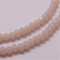 Imitation Jade Glass Bead Strands&nbsp;GLAA-K013-02