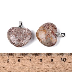 Natural Gemstone Pendants&nbsp;G-N362-05P-10