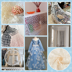 1Pc Polyester Fabrics&nbsp;DIY-PH0038-21C