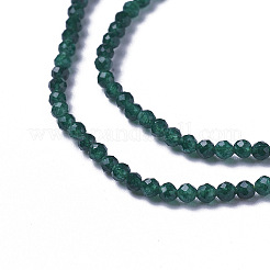 Natural Green Jade Beads Strands&nbsp;X-G-F596-46D-3mm