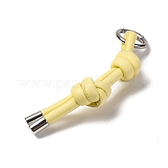 Imitation Leather Keychain&nbsp;KEYC-K023-02P-04