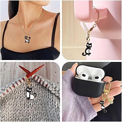 12Pcs 6 Styles Alloy Enamel Pendants&nbsp;ENAM-YW0008-66