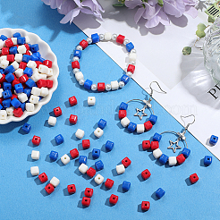 300Pcs 3 Colors Opaque Acrylic Beads&nbsp;MACR-SC0002-01