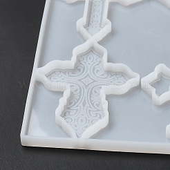Religion Theme Cross Cabochon Silicone Molds&nbsp;DIY-L071-03