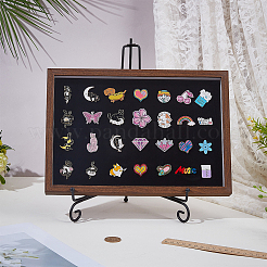 1Pc Rectangle MDF Presentation Boxes with Acrylic Visible Window&nbsp;CON-FG0001-19