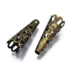 Iron Filigree Bead Cones&nbsp;E057Y-NFAB