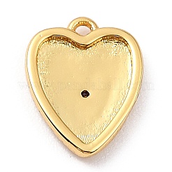 Brass Micro Pave Cubic Zirconia Charms&nbsp;LS-ZIRC-I054-14G-08