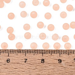 FGB Frosted Transparent Glass Seed Beads&nbsp;SEED-N013-02A-04